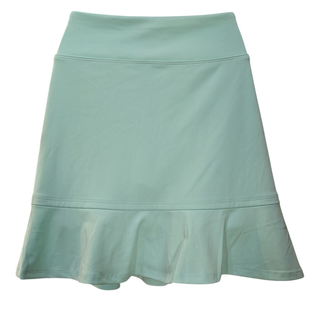 Tommy Bahama Golf Tennis Mint Green Ruffle Hem Skort Womens Large Active Skirt - Picture 4 of 7